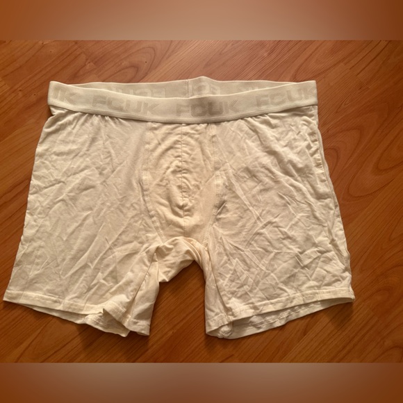 New FCUK Men’s Boxer Briefs Tan XL - Picture 1 of 3